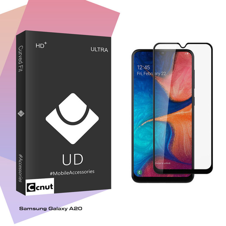 محافظ صفحه نمایش کوکونات مدل UD Black مناسب برای گوشی موبایل سامسونگ Galaxy A20