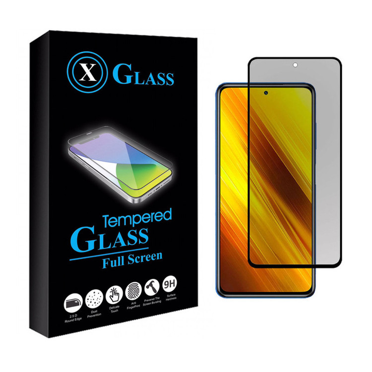 محافظ صفحه نمایش ایکس گلس مدل prvc-f مناسب برای گوشی موبایل شیائومی POCO X3