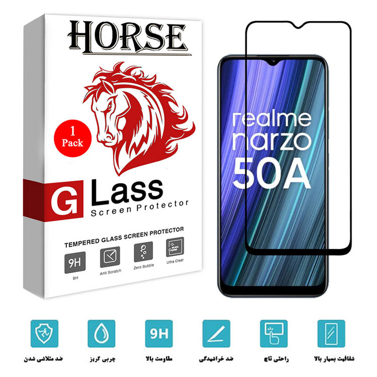 محافظ صفحه نمایش هورس مدل FUL01 مناسب برای گوشی موبایل ریلمی Narzo 50A