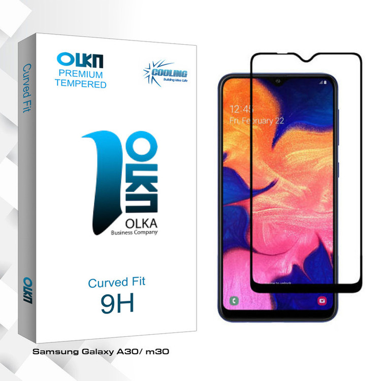 محافظ صفحه نمایش کولینگ مدل Olka glass مناسب برای گوشی موبایل سامسونگ Galaxy A30/ m30