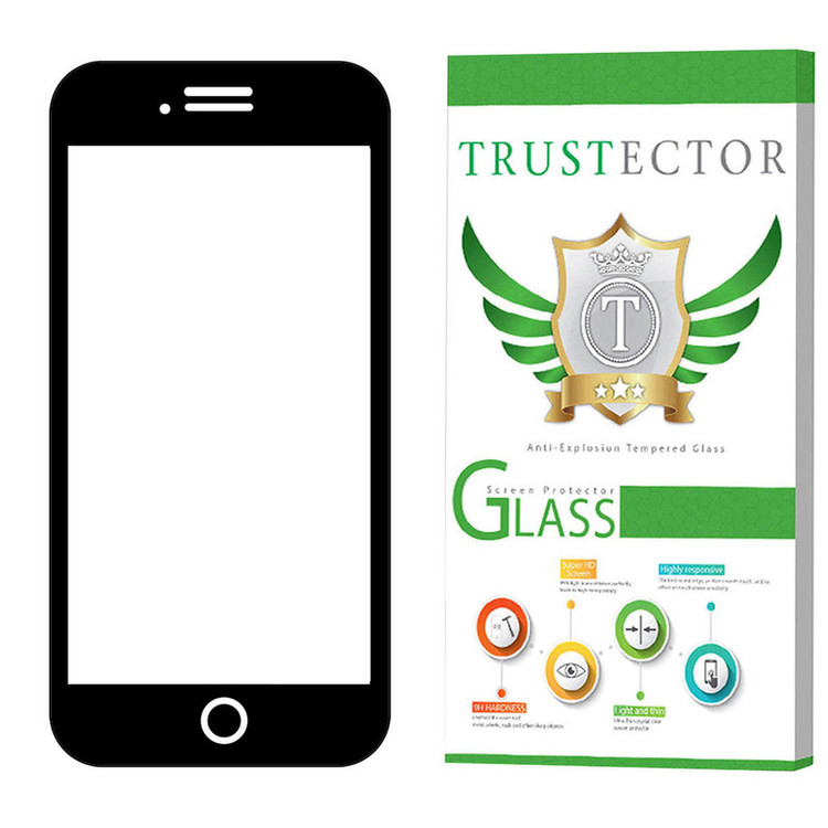 محافظ صفحه نمایش تراستکتور مدل CRS مناسب برای گوشی موبایل اپل Iphone 8