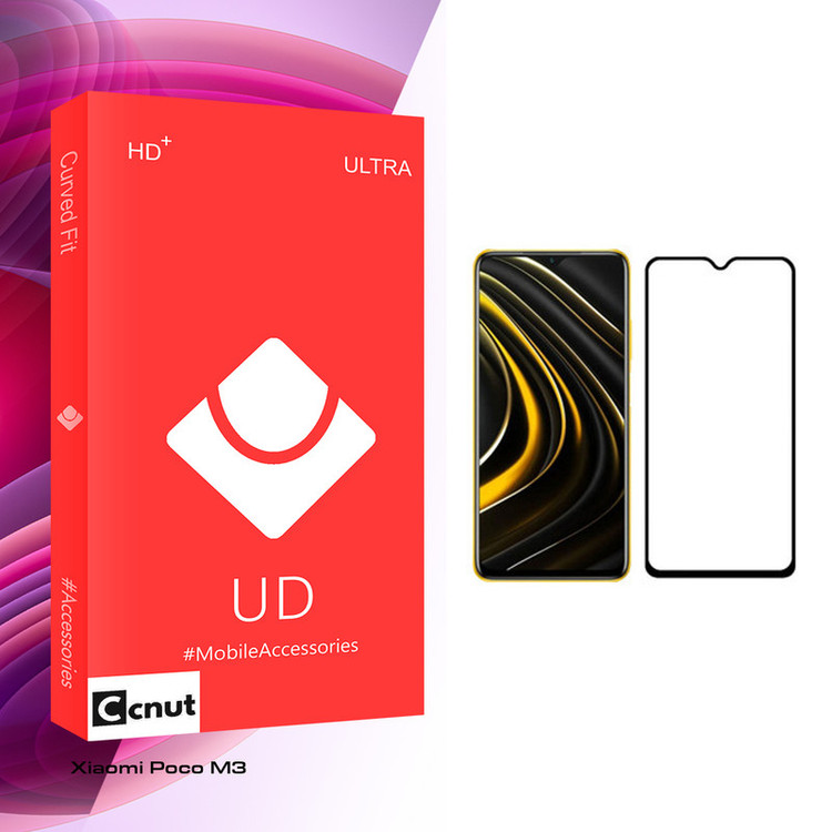 محافظ صفحه نمایش کوکونات مدل UD Glass مناسب برای گوشی موبایل شیائومی Poco M3