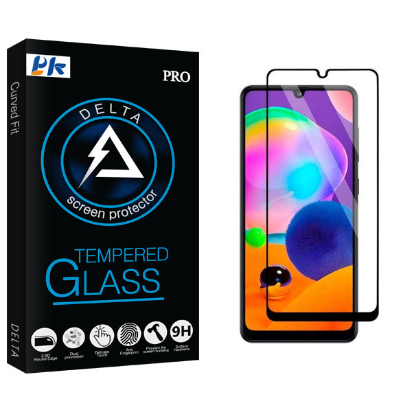 محافظ صفحه نمایش پی کی مدل Delta Glass مناسب برای گوشی موبایل سامسونگ Galaxy A31