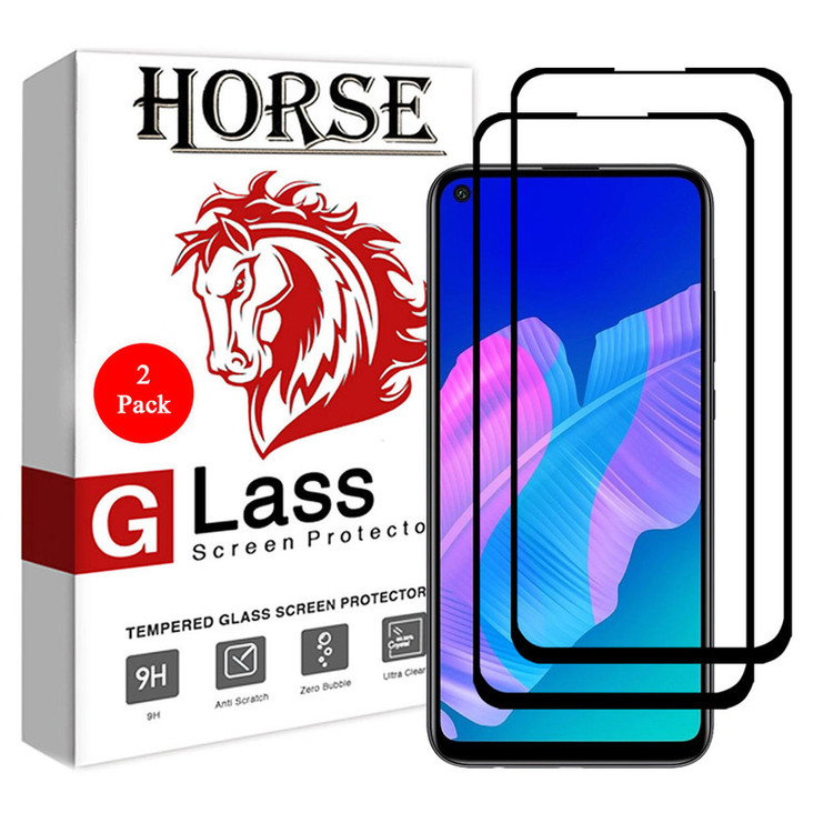 محافظ صفحه نمایش 5D هورس مدل FAG مناسب برای گوشی موبایل هوآوی Y7p بسته دو عددی