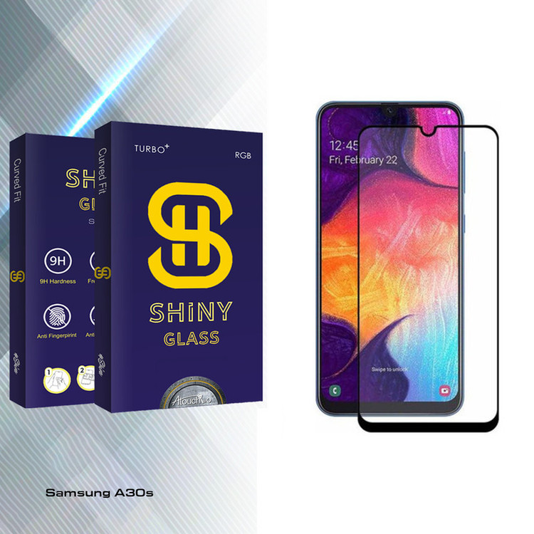 محافظ صفحه نمایش آتوچبو مدل Shiny Glass مناسب برای گوشی موبایل سامسونگ Galaxy A30s