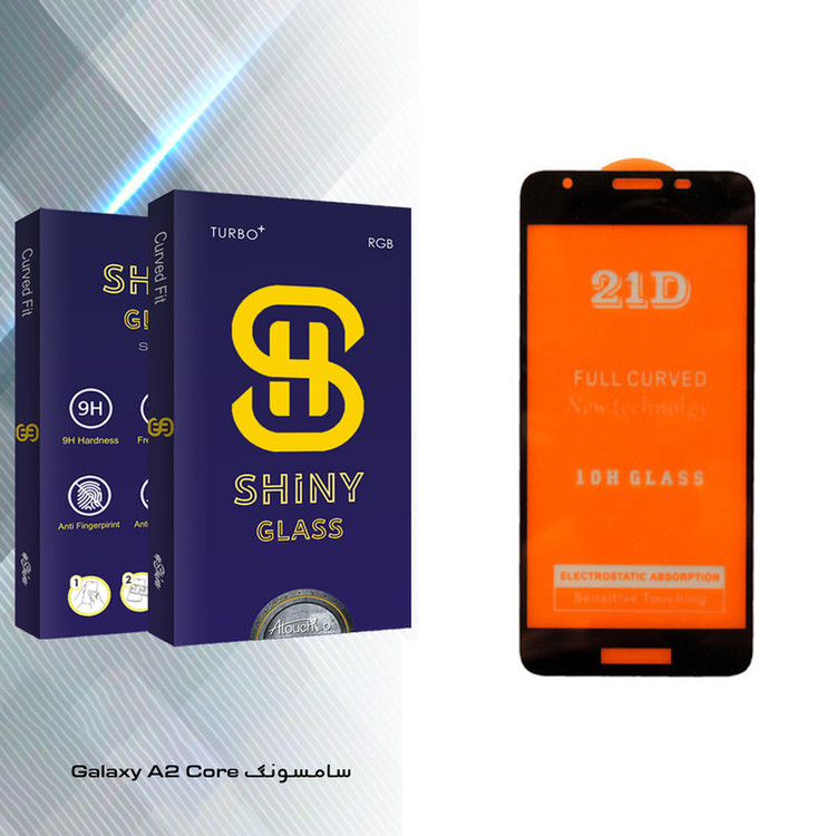 محافظ صفحه نمایش آتوچبو مدل Shiny Glass مناسب برای گوشی موبایل سامسونگ Galaxy A2 Core