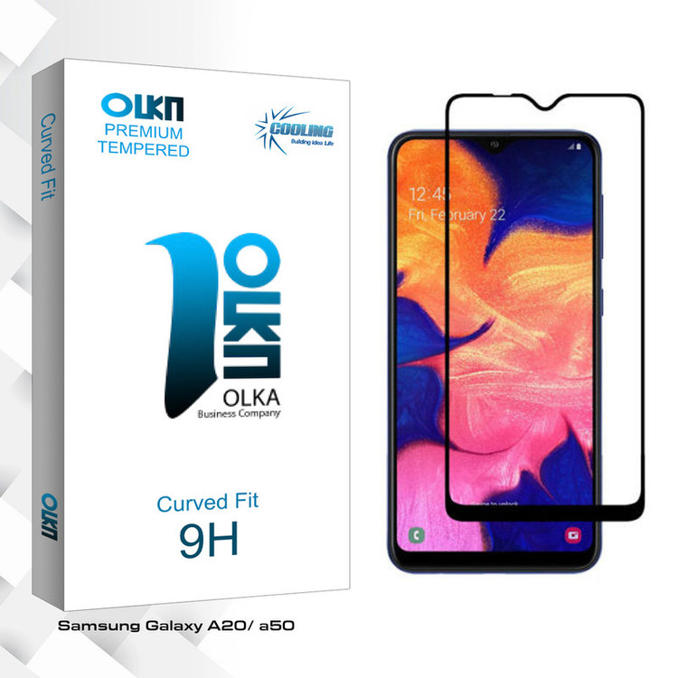 محافظ صفحه نمایش سرامیکی مات کولینگ مدل Olka glass مناسب برای گوشی موبایل سامسونگ Galaxy A20/ a50
