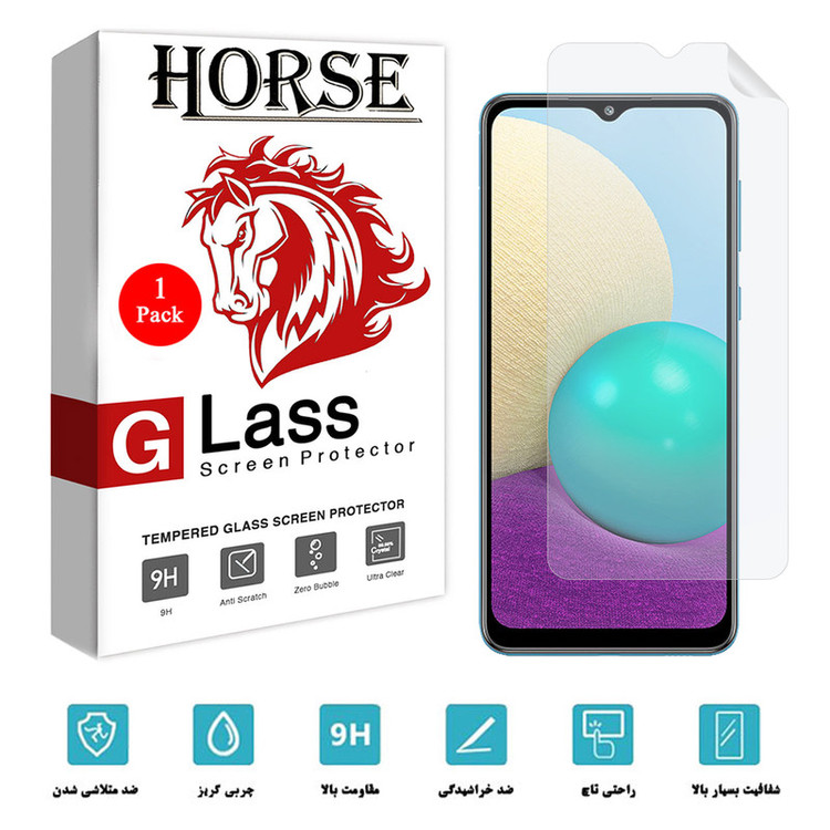 محافظ صفحه نمایش نانو هورس مدل TPU01 مناسب برای گوشی موبایل سامسونگ Galaxy A02