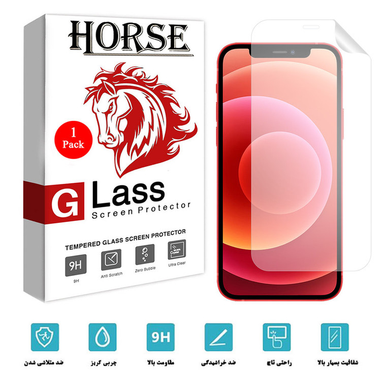 محافظ صفحه نمایش نانو هورس مدل TPU01 مناسب برای گوشی موبایل اپل iPhone 12