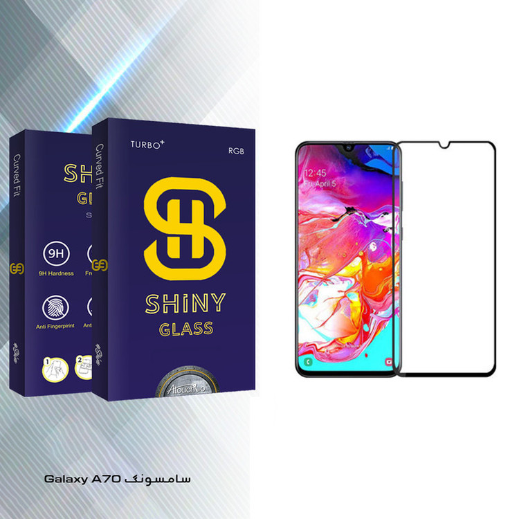 محافظ صفحه نمایش آتوچبو مدل Shiny Glass مناسب برای گوشی موبایل سامسونگ Galaxy A70