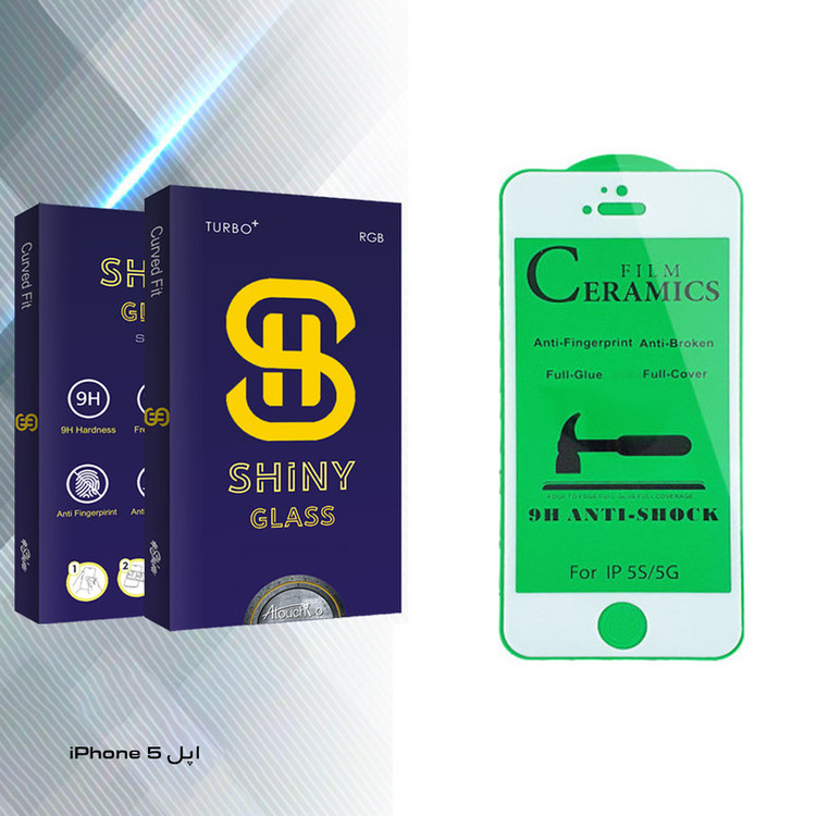 محافظ صفحه نمایش سرامیکی آتوچبو مدل Shiny مناسب برای گوشی موبایل اپل iPhone 5