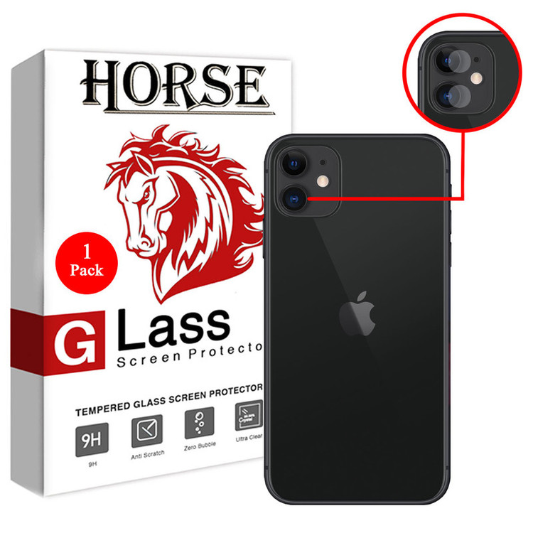 محافظ لنز دوربین هورس مدل SGL-H مناسب برای گوشی موبایل اپل iPhone 11
