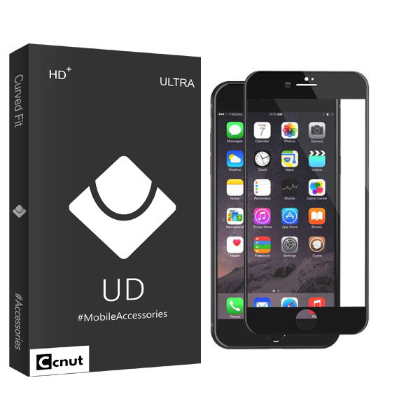 محافظ صفحه نمایش سرامیکی کوکونات مدل UD Black مناسب برای گوشی موبایل اپل Iphone 7 plus
