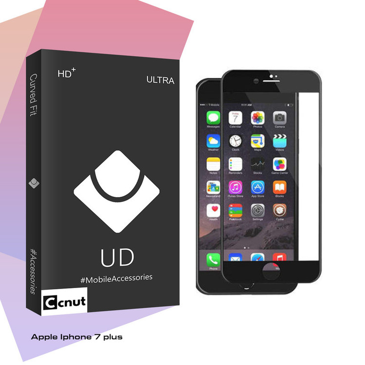 محافظ صفحه نمایش سرامیکی کوکونات مدل UD Black مناسب برای گوشی موبایل اپل Iphone 7 plus