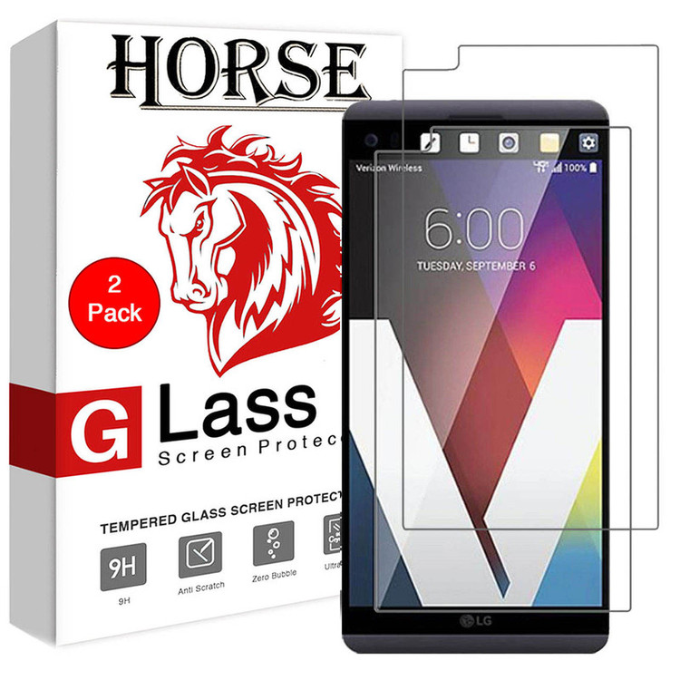 محافظ صفحه نمایش هورس مدل UCC مناسب برای گوشی موبایل ال جی V20 بسته دو عددی