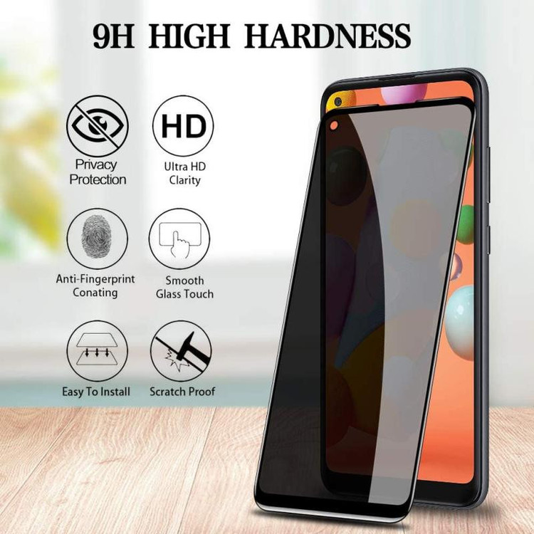 محافظ صفحه نمایش حریم شخصی مدل EMP مناسب برای گوشی موبایل سامسونگ Galaxy A10S