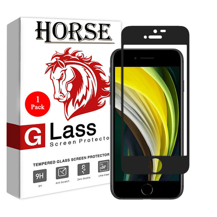 محافظ صفحه نمایش 5D هورس مدل FAG مناسب برای گوشی موبایل اپل iPhone SE 2020
