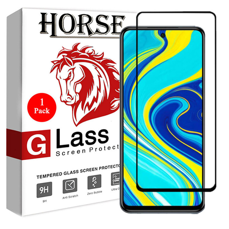 محافظ صفحه نمایش 5D هورس مدل FAG مناسب برای گوشی موبایل شیائومی Redmi Note 9S