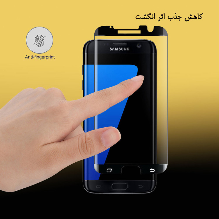 محافظ صفحه نمایش هورس مدل FUL-H مناسب برای گوشی موبایل سامسونگ Galaxy S7 edge