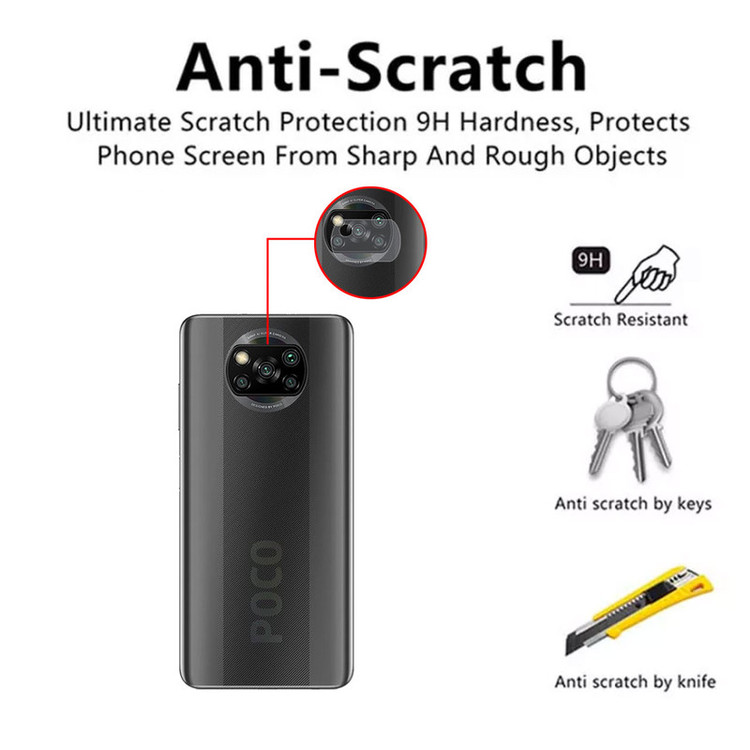 محافظ لنز دوربین هورس مدل SGL-H مناسب برای گوشی موبایل شیائومی Poco X3 Pro