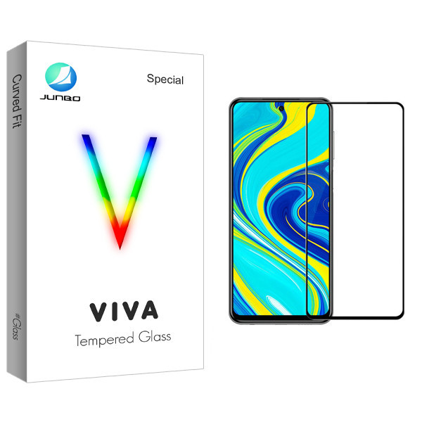 محافظ صفحه نمایش جانبو مدل Viva Glass مناسب برای گوشی موبایل شیائومی Redmi note9s