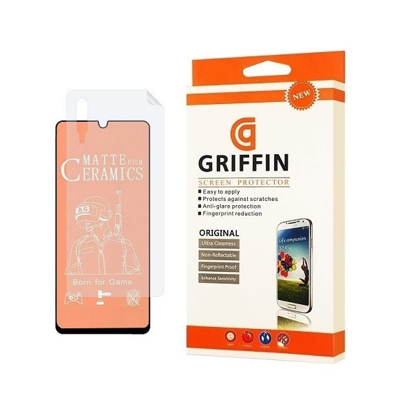 محافظ صفحه نمایش گریفین مدل 2CMN مناسب برای گوشی موبایل سامسونگ Galaxy A30s به همراه محافظ پشت گوشی