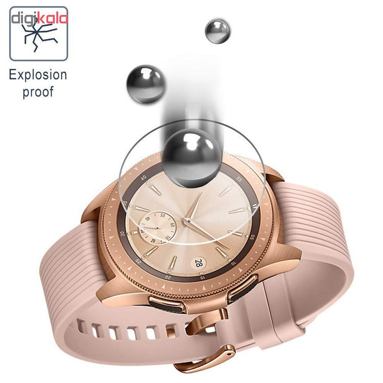 محافظ صفحه نمایش گلس هورس مدل UCC مناسب برای ساعت سامسونگ Galaxy Watch 42mm