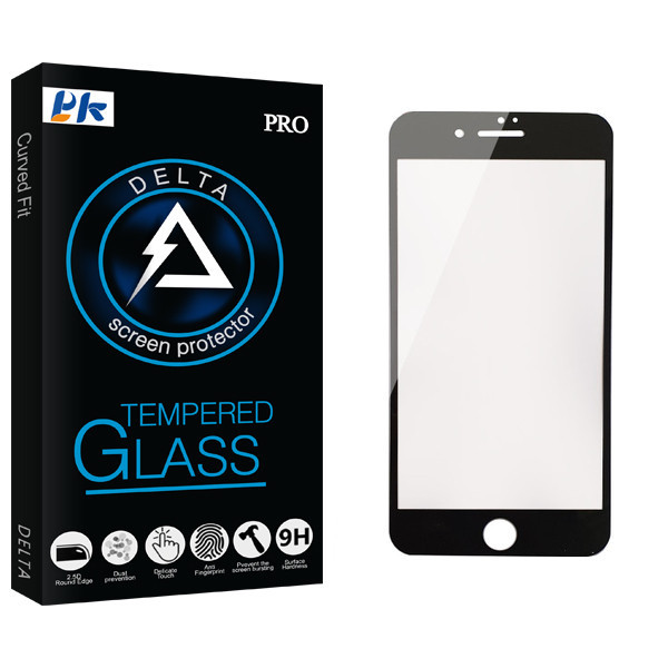 محافظ صفحه نمایش پی کی مدل Delta Glass مناسب برای گوشی موبایل اپل iPhone 7 Plus