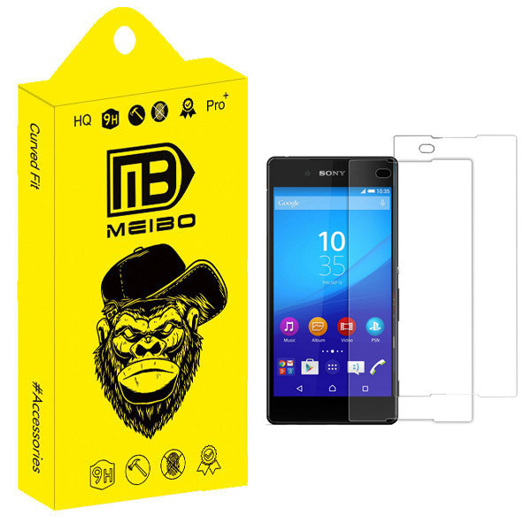 محافظ صفحه نمایش شیشه ای میبو مدل Transparent Plus مناسب برای گوشی موبایل سونی Xperia Z4 / Z3 Plus بسته دو عددی
