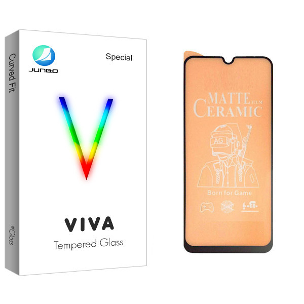 محافظ صفحه نمایش سرامیکی جانبو مدل Viva Glass مناسب برای گوشی موبایل سامسونگ Galaxy A50