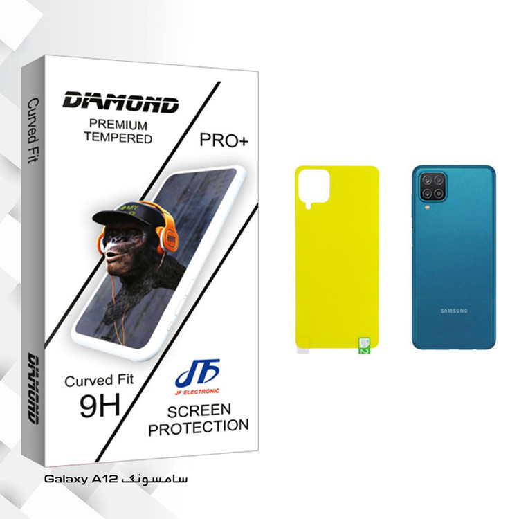 محافظ پشت گوشی جی اف مدل Diamond glass مناسب برای گوشی موبایل سامسونگ Galaxy A12