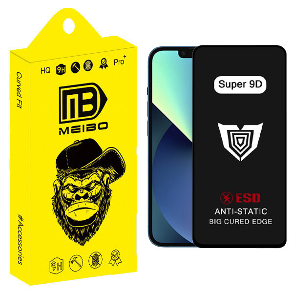 محافظ صفحه نمایش میبو مدل Super 9D Pro مناسب برای گوشی موبایل اپل Iphone 13 / 13 Pro / 14