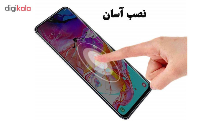 محافظ صفحه نمایش حریم شخصی هورس مدل PPS مناسب برای گوشی موبایل سامسونگ Galaxy A70 بسته دو عددی