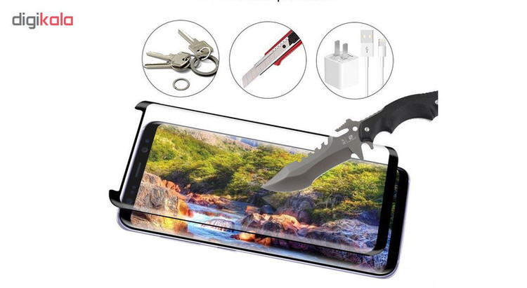محافظ صفحه نمایش 6D هورس مدل FAG مناسب برای گوشی موبایل سامسونگ Galaxy Note8 بسته سه عددی