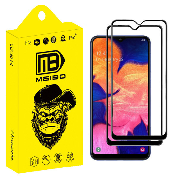 محافظ صفحه نمایش میبو مدل +MHD مناسب برای گوشی موبایل سامسونگ Galaxy A20 بسته سه عددی