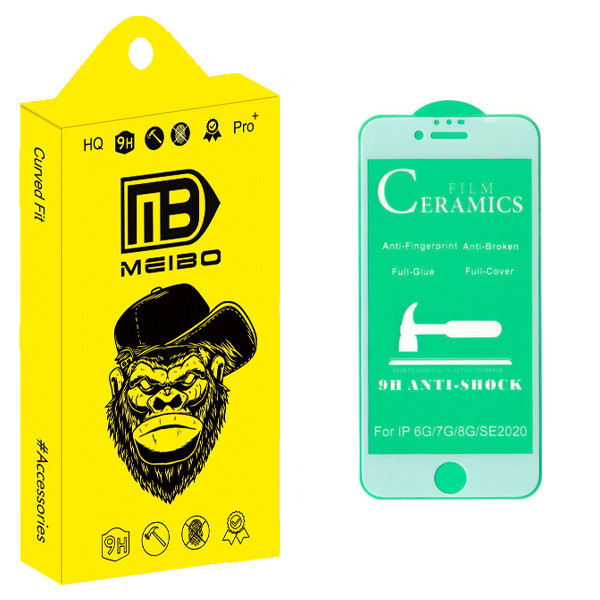محافظ صفحه نمایش سرامیکی میبو مدل +MHD مناسب برای گوشی موبایل اپل Iphone SE 2020 / 6 / 6S / 7 / 8