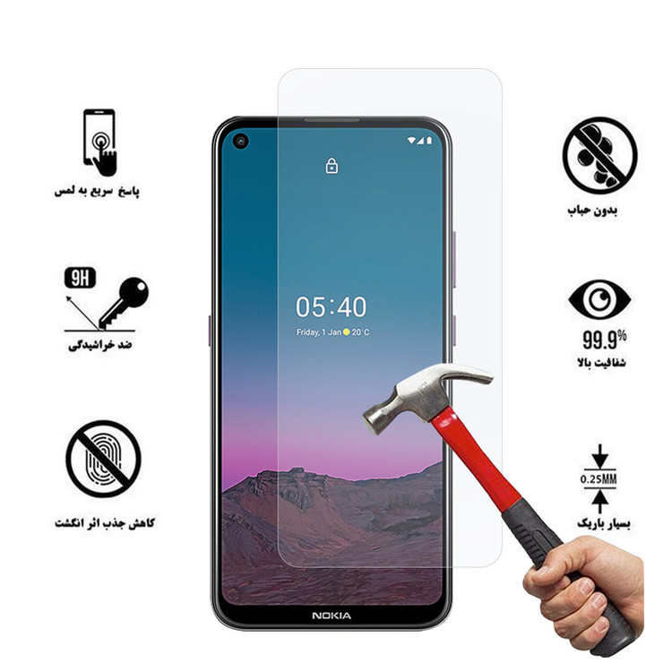 محافظ صفحه نمایش هورس مدل UCC مناسب برای گوشی موبایل نوکیا 5.4