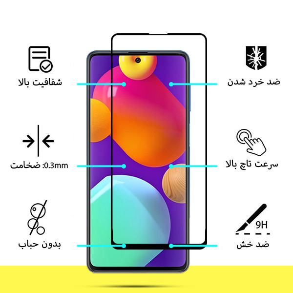 محافظ صفحه نمایش سرامیکی هورس مدل CMC-H مناسب برای گوشی موبایل سامسونگ Galaxy M62