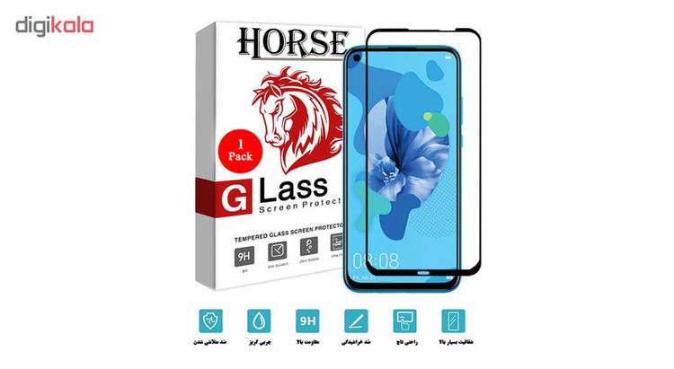 محافظ صفحه نمایش 5D هورس مدل FAG مناسب برای گوشی موبایل هوآوی nova 5i / P20 Lite 2019