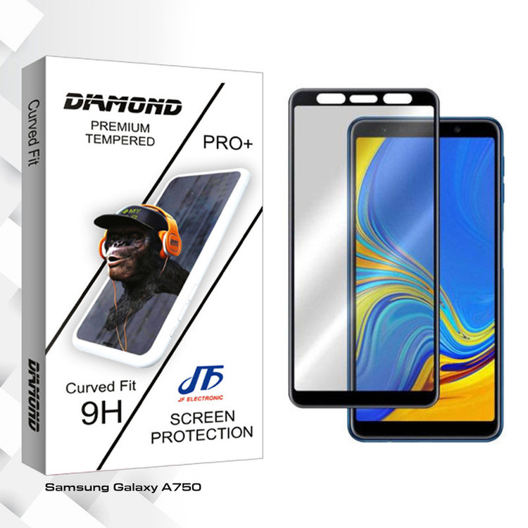 محافظ صفحه نمایش جی اف مدل Diamond glass مناسب برای گوشی موبایل سامسونگ Galaxy A750