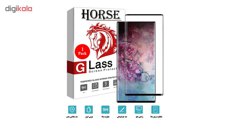محافظ صفحه نمایش 6D هورس مدل FAG مناسب برای گوشی موبایل سامسونگ Galaxy Note10