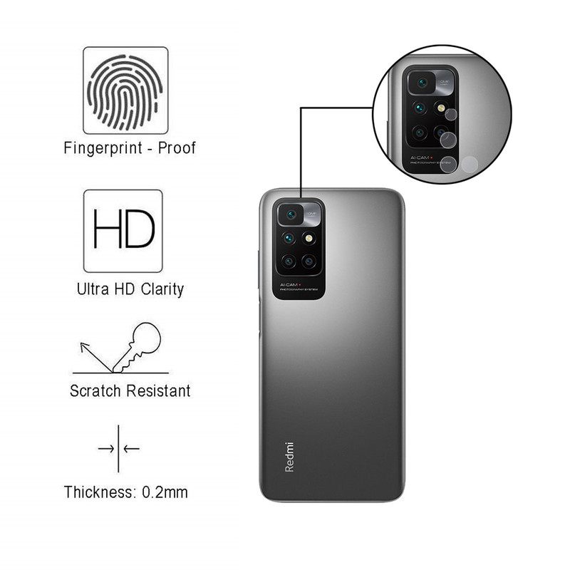 محافظ لنز دوربین هورس مدل SGL-H مناسب برای گوشی موبایل شیائومی Redmi 10