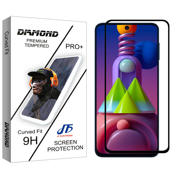 محافظ صفحه نمایش جی اف مدل Diamond glass مناسب برای گوشی موبایل سامسونگ Galaxy M51