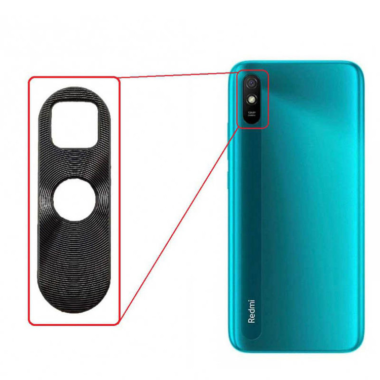 محافظ لنز دوربین هورس مدل STL-BLK مناسب برای گوشی موبایل شیائومی Redmi 9A