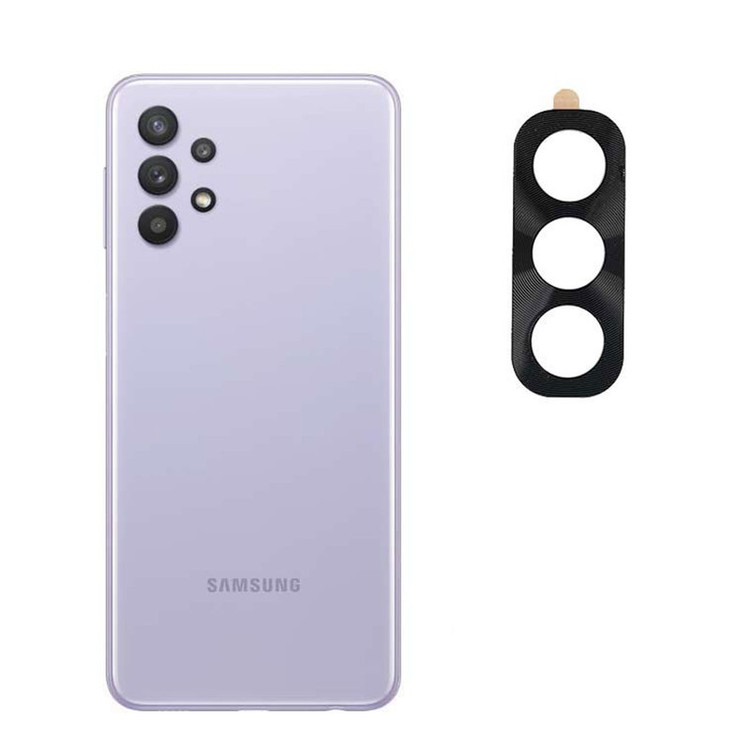محافظ لنز دوربین هورس مدل STL-BLK مناسب برای گوشی موبایل سامسونگ Galaxy A32 5G