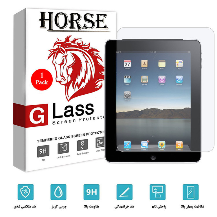 محافظ صفحه نمایش هورس مدل UCCT2 مناسب برای تبلت اپل iPad 2