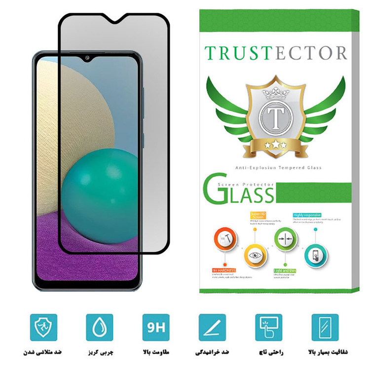 محافظ صفحه نمایش سرامیکی تراستکتور مدل CRP مناسب برای گوشی موبایل سامسونگ Galaxy A022