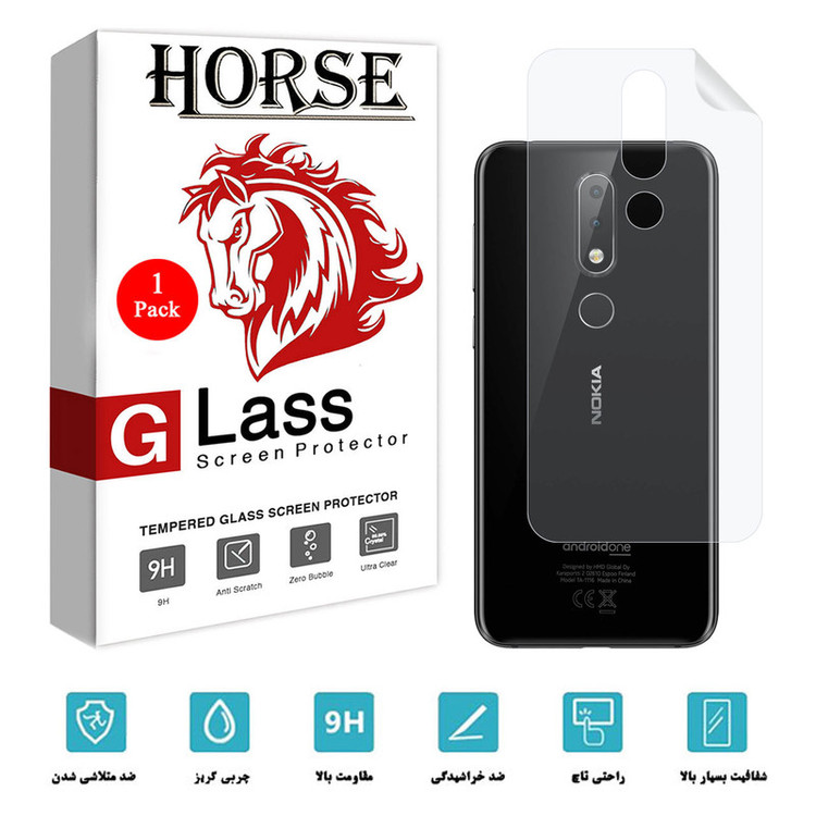 محافظ پشت گوشی نانو هورس مدل TPU-BH مناسب برای گوشی موبایل نوکیا X6 / 6.1 Plus
