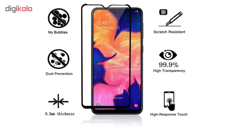 محافظ صفحه نمایش مات هورس مدل MSC مناسب برای گوشی موبایل سامسونگ Galaxy A10 بسته سه عددی