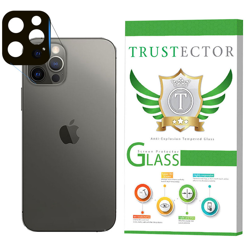 محافظ لنز دوربین تراستکتور مدل FLTA مناسب برای گوشی موبایل اپل iPhone 12 Pro